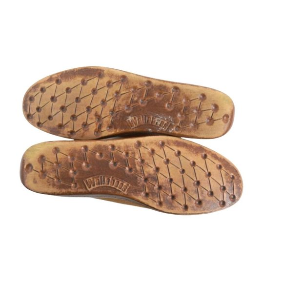 Vtg Wallabee Shoes, Leather Oxfords, Wallabee Stitchcraft Walking Shoes, Lace-Up - Picture 4 of 7